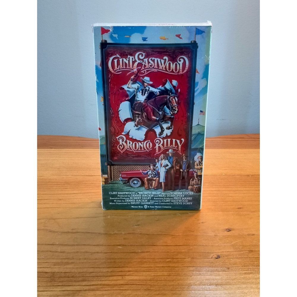 Bronco Billy (VHS, 1991) Brand NEW Factory Sealed! Clint Eastwood Classic RARE🐎
